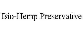 BIO-HEMP PRESERVATIVE