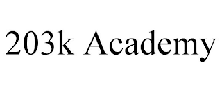 203K ACADEMY