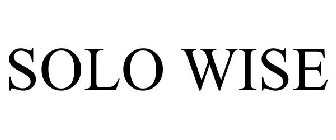 SOLO WISE
