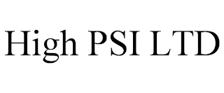 HIGH PSI LTD