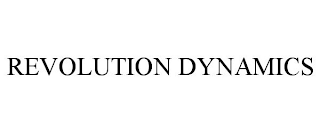 REVOLUTION DYNAMICS