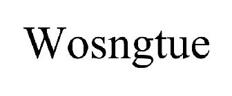 WOSNGTUE