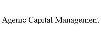 AGENIC CAPITAL MANAGEMENT