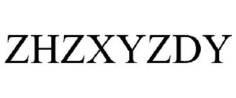 ZHZXYZDY