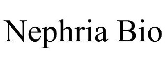 NEPHRIA BIO