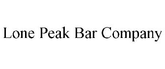 LONE PEAK BAR COMPANY