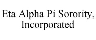 ETA ALPHA PI SORORITY, INCORPORATED
