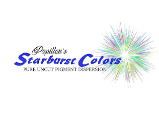 PAPILLON'S STARBURST COLORS PURE UNCUT PIGMENT DISPERSIONIGMENT DISPERSION