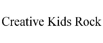 CREATIVE KIDS ROCK