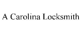 A CAROLINA LOCKSMITH