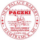 NEW PALACE BAKERY HAMTRAMCK, MI O·F·F·I·C·I·A·L PACZKI HEADQUARTERS