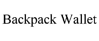 BACKPACK WALLET