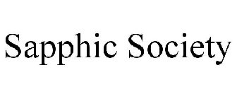 SAPPHIC SOCIETY