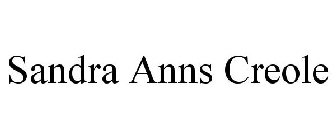 SANDRA ANNS CREOLE