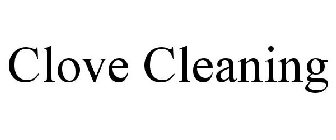 CLOVE CLEANING