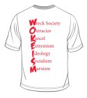 WRECK CITIES,OPEN BORDERS,KANCEL CULTURE,IDENTITY POLITICS,SOCIAL TERRORISM,MEDIA COLLUSSION