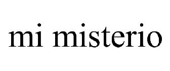 MI MISTERIO