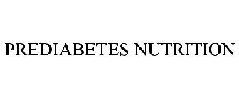 PREDIABETES NUTRITION