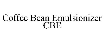 COFFEE BEAN EMULSIONIZER CBE