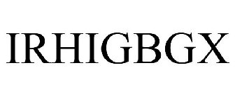 IRHIGBGX