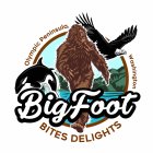 BIGFOOT BITES DELIGHTS OLYMPIC PENINSULA WASHINGTONWASHINGTON