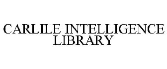 CARLILE INTELLIGENCE LIBRARY