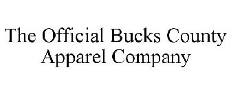 THE OFFICIAL BUCKS COUNTY APPAREL COMPANY