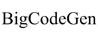 BIGCODEGEN