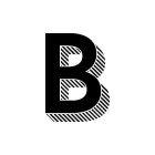 B