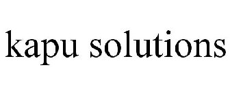 KAPU SOLUTIONS
