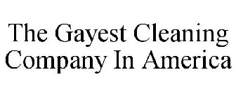 THE GAYEST CLEANING COMPANY IN AMERICA