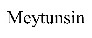 MEYTUNSIN