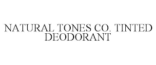 NATURAL TONES CO. TINTED DEODORANT