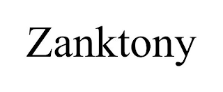 ZANKTONY