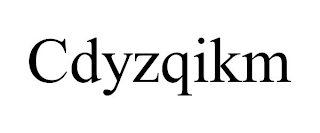 CDYZQIKM