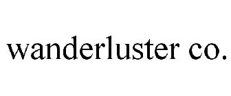 WANDERLUSTER CO.