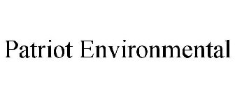 PATRIOT ENVIRONMENTAL