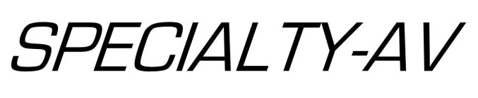 SPECIALTY-AV