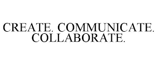 CREATE. COMMUNICATE. COLLABORATE.