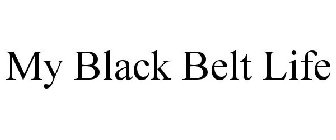 MY BLACK BELT LIFE