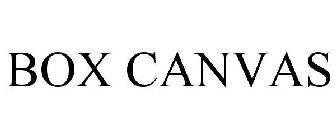 BOX CANVAS