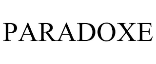 PARADOXE