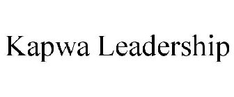 KAPWA LEADERSHIP