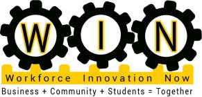 WIN WORKFORCE INNOVATION NOW BUSINESS + COMMUNITY + STUDENTS = TOGETHER