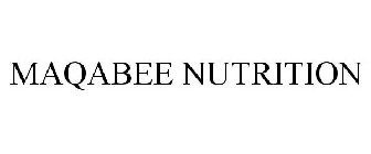 MAQABEE NUTRITION
