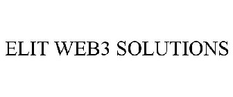 ELIT WEB3 SOLUTIONS