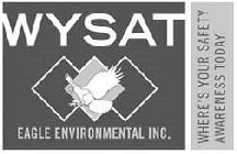 WYSAT EAGLE ENVIRONMENTAL INC. WHERE'S YOUR SAFETY AWARENESS TODAY