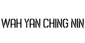 WAH YAN CHING NIN