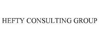 HEFTY CONSULTING GROUP