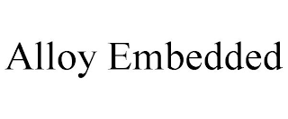 ALLOY EMBEDDED